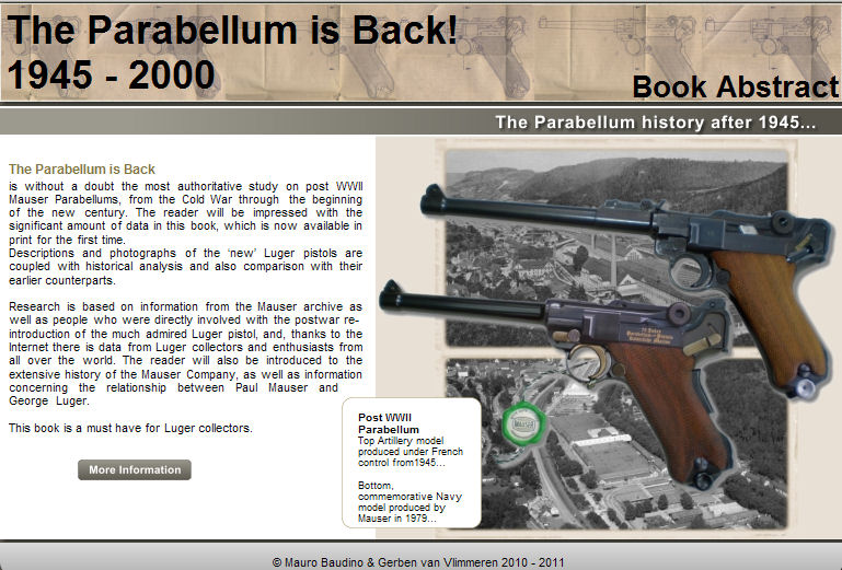 The Parabellum is Back 1945-2000. Ref.#F12DWJ